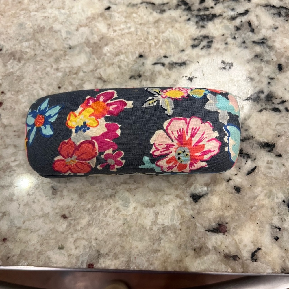 Vera Bradley Hard Shell Floral Eyeglass Case